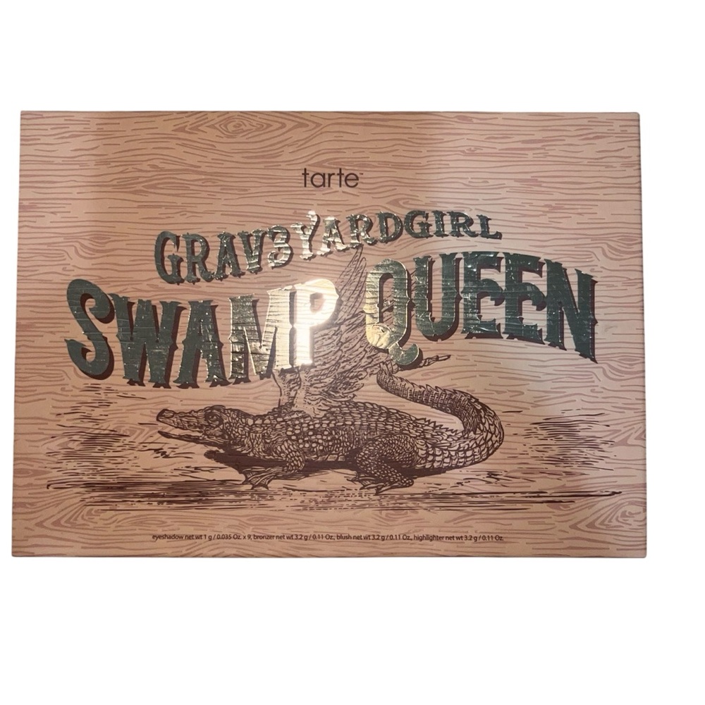 NWB Tarte Graveyardgirl Swamp Queen Palette Full Face Eyeshadow Limited Edition - Picture 3 of 7